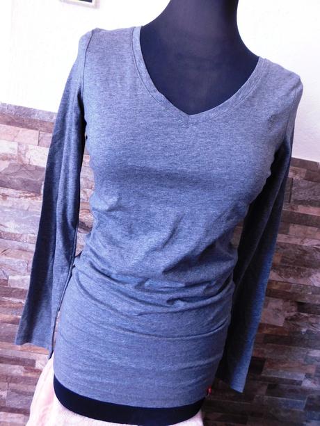 Dámské prodloužené triko dl. rukáv, s