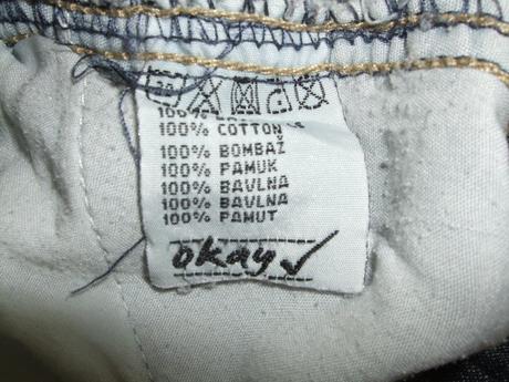 Džínsové kraťasy, okay,116