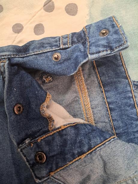 Džínové kraťasy s laclem, reserved,164