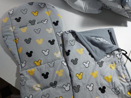 Bavlněný set do kočárku deka + vložka, 