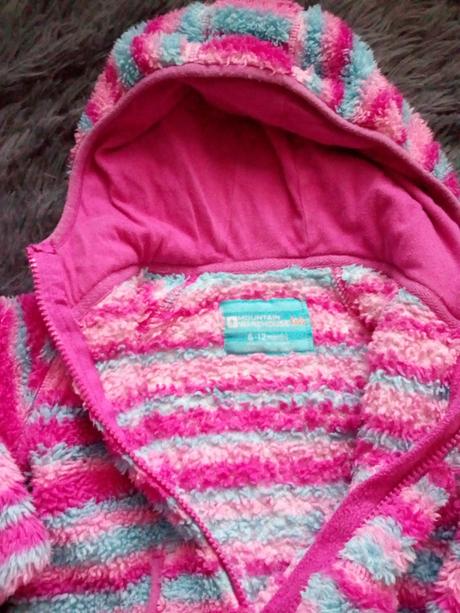 Mikina chlupatka zn.mountain warehouse kids vel.74, mountain warehouse,74