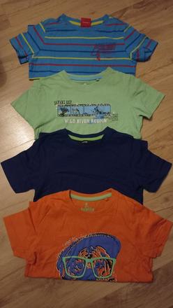 Trička 110/116, 110