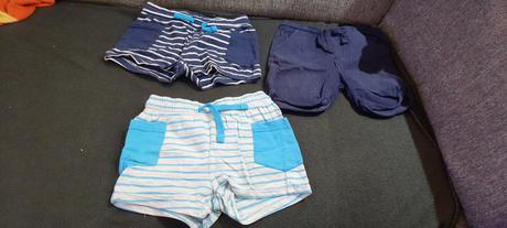 3x chlapecké kraťasy značky baby, vel. 92., 92