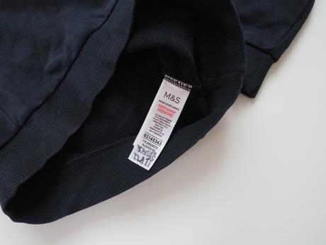 Mikina vel 134, marks & spencer,134