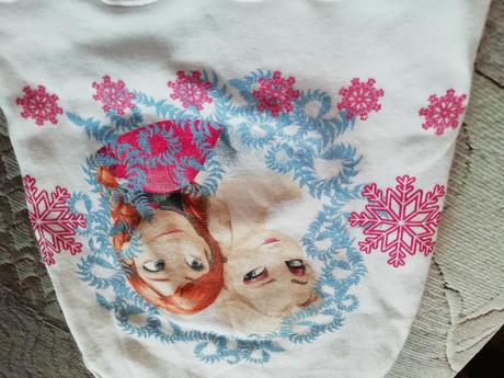 Nabízíme bavlněný šátek s elzou-top stav 1-3roky, 74