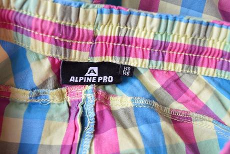 Kraťasy vel. 140/ 146, alpine pro,140