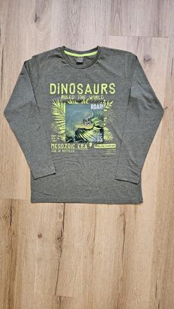 Nové chlapecké triko dl.ruk. 10 - 12 let měnícím o, 146