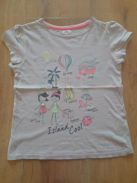 7x tričko, krátký rukáv, vel 122/128, 122