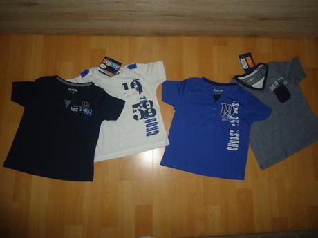 Trička s krátkým rukávem, lupilu,98