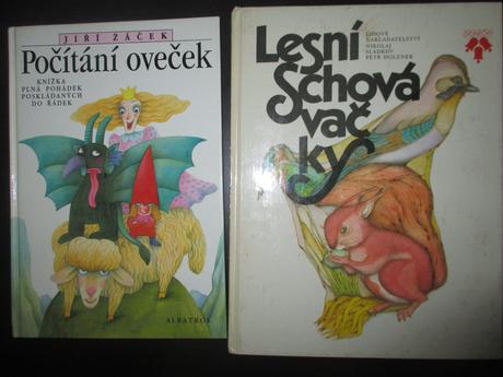 Knihy - různé pohádky pro děti,