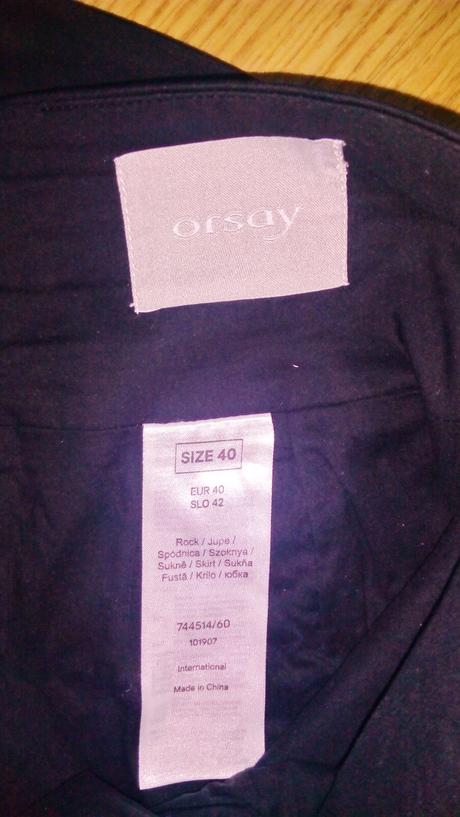 Dámské sukně vel.40 zn.h&m a orsay, h&m,40
