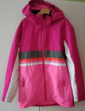 Krásná dívčí lyžařská bunda vel. 146/152 + triko, 146