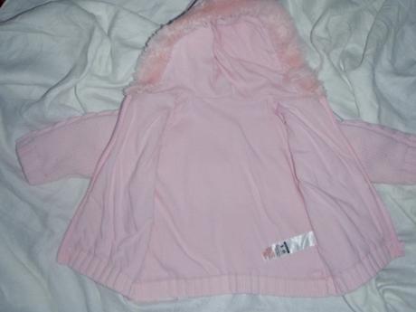 Luxusní teploučký copánkový svetr podšitý bavlnou, george,68