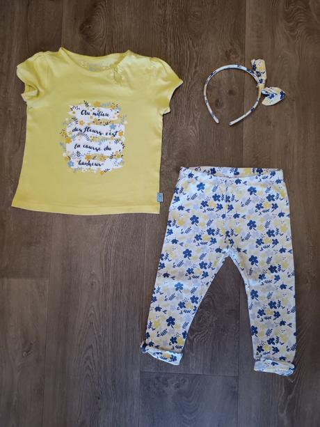 Letní set-sergent major, vel.86/92, tričko+legíny, sergent major,86