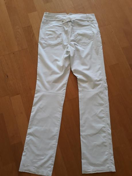 Kalhoty sportalm vel.36,bile,minimalne nosene, abercrombie&fitch,170