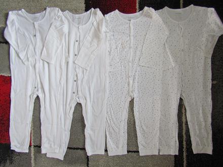 4 x bavlněný overal zn.lupilu vel.92-neutrál, lupilu,92