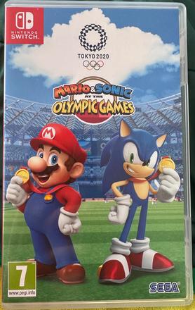Mário sonic olympic games hra nintendo switch, 