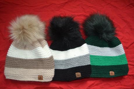 Zimní silné čepice, uvnitř fleece,v.140-l, 140 - xs