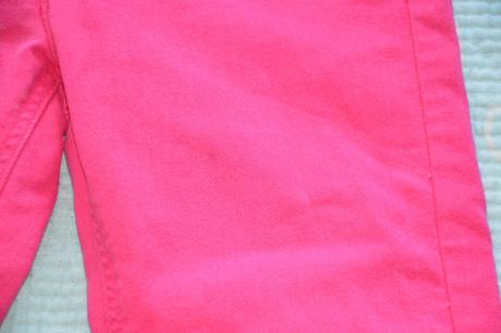 Elastické džíny rifle s regulací v pase, h&m,134