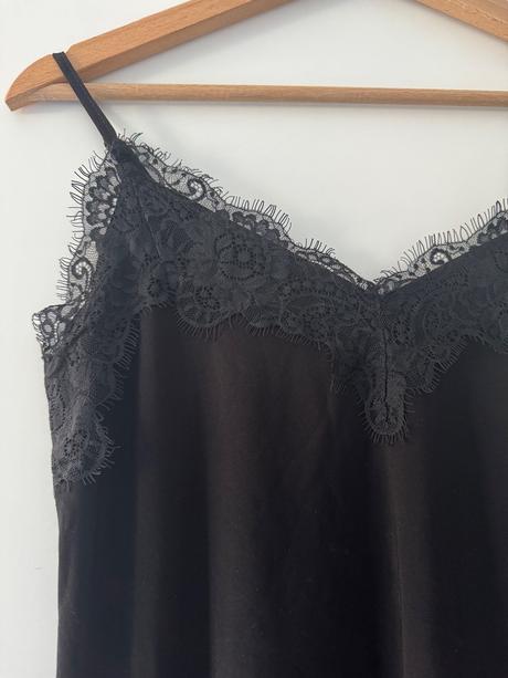 Černá halenka/tílko vel.xs / 34, amisu,xs