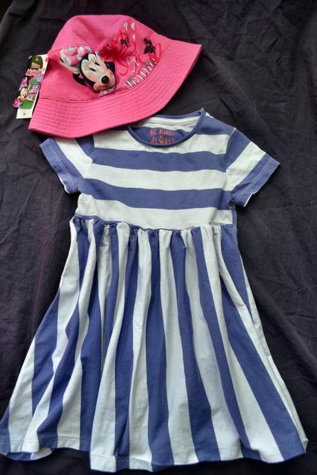 Šaty bavlna v.110,nová kšiltovka, f&f,110