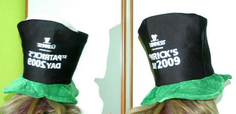 Karnevalový velký měkce vystužený klobouk, 