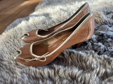 Kožené střevíčky /  lodičky, 36