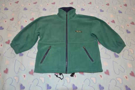 Teplá fleesová mikina mikča peter storm, 110