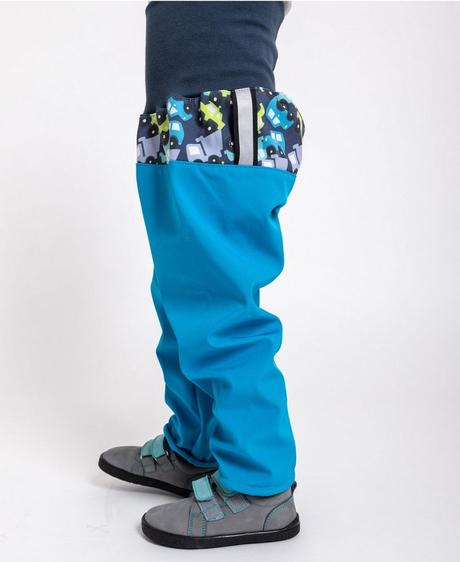 Softshellové kalhoty unuo s fleecem dětské, unuo,86 / 92