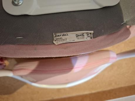 Dětská kolečková židle ikea örfjäll,