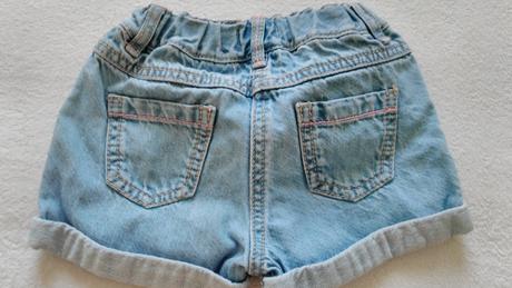 Riflové šortky vel. 86-92, f&f,86