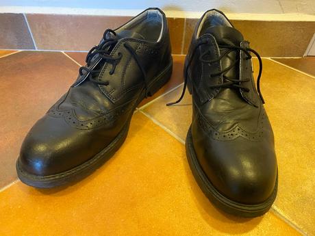 Pánské kožené pracovní boty - livex, vel.45, 45