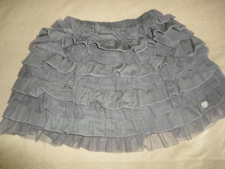 Šedá kanýrová sukeň mexx, vel. 128/134, mexx,134