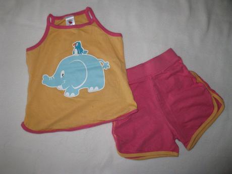Letní set se slonem, c&a,74