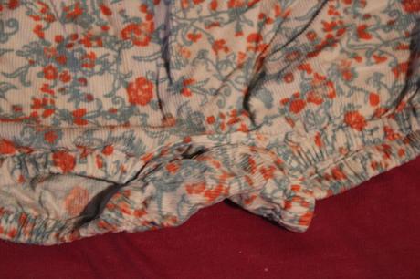 Dívčí letní overal vzor, květy, 68