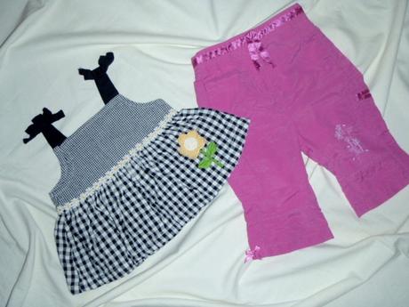 Nádherný letní komplítek pro princezny, mini mode,68