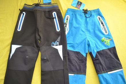 2xsoftshellové podzimní kalhoty kugo a zimní v.104, kugo,104