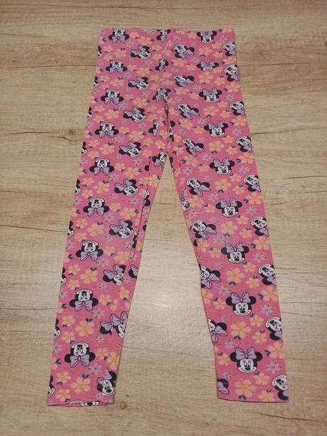 6x legíny minnie vel. 110/116, disney,110