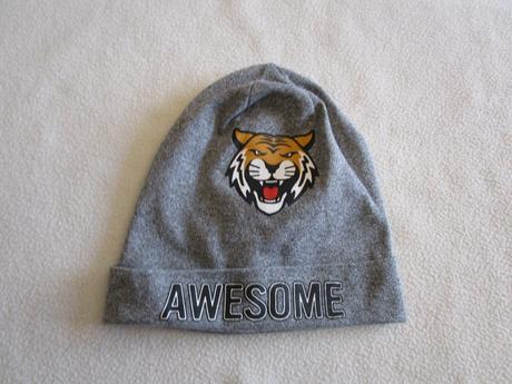 Pěkná bavl. elast. jarní čepice, jako nová, dopodopo,146