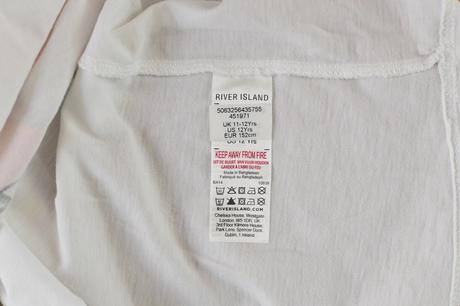 Tričko vel. 11 - 12 let, river island,152