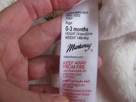 Luxusní kožešinová vestička mantaray v.0-3 měs., 62