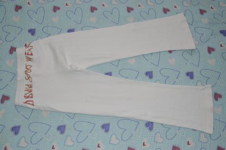 Bílé tepláky, zn. dbuu, 134