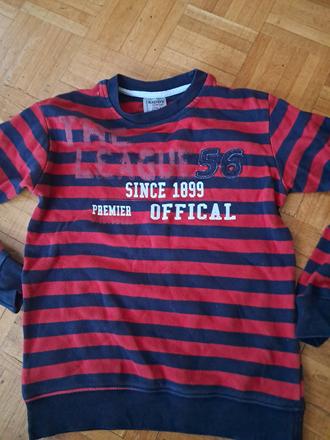 Pruhovaná mikina, 128