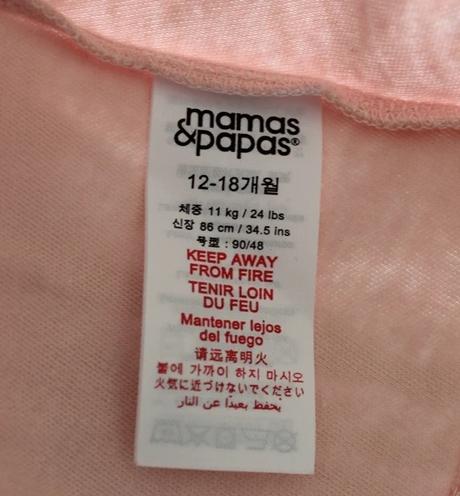 Šaty vel. 12 - 18 m, mamas & papas,86