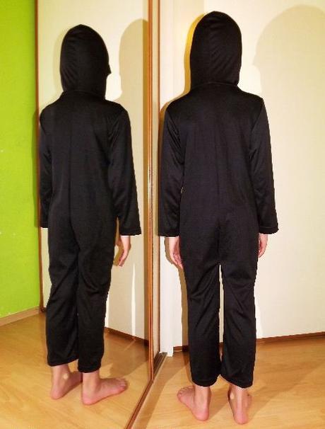 Karnevalový kostým maska slečna kostlivka,