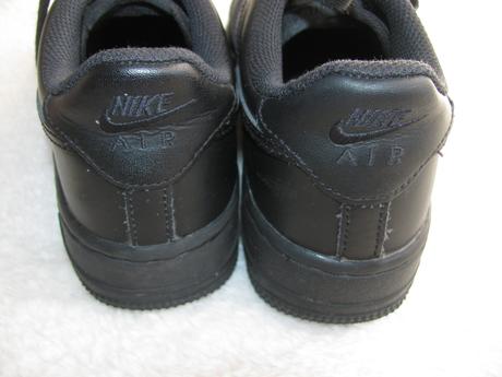 Černé kožené nízké tenisky nike, nike,36