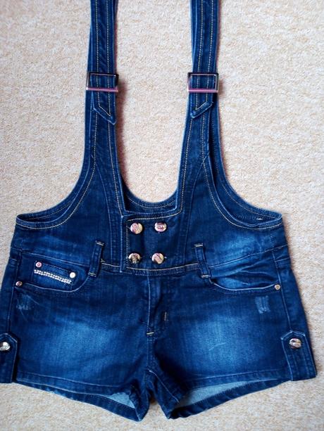 Lacláče šortky zn."alicia jeans" vel."28/m", m