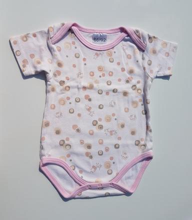 D168 dívčí body s krátkým rukávem vel. 86-92, 86