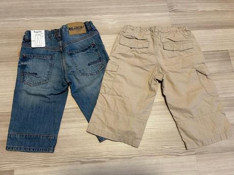 2x kraťasy lindex, v. 122 nové, lindex,122