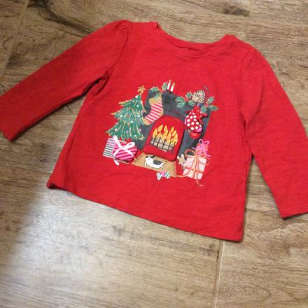 Vánoční tričko s otvíracími obrázky next, 80